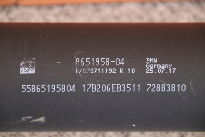 фото №7, Bmw f36 418i b38 wał приводной механическая коробка передач 8651958