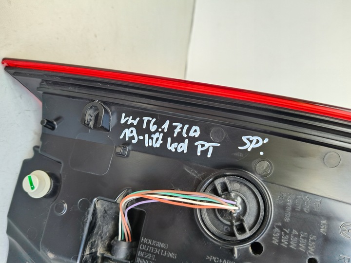 фото №7, Лампа правая задняя vw t6 t6.1 рестайлинг 7la led