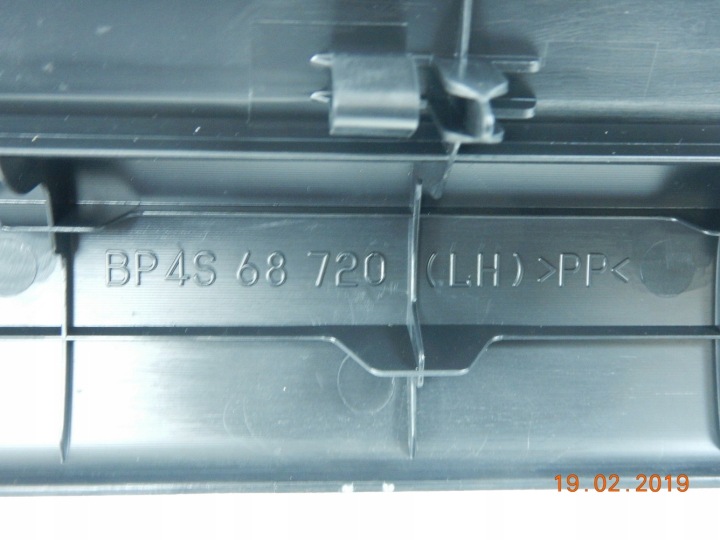 фото №7, Молдинг пороговая внутренняя mazda 3 03-07 / bp4kv1370f02