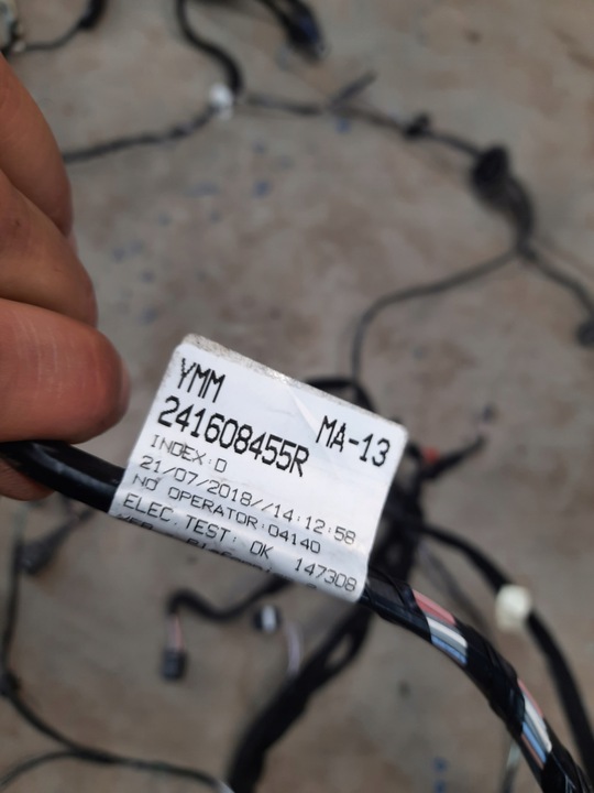 фото №7, Megane iv 1.5dci hb джгут установка інтер'єру