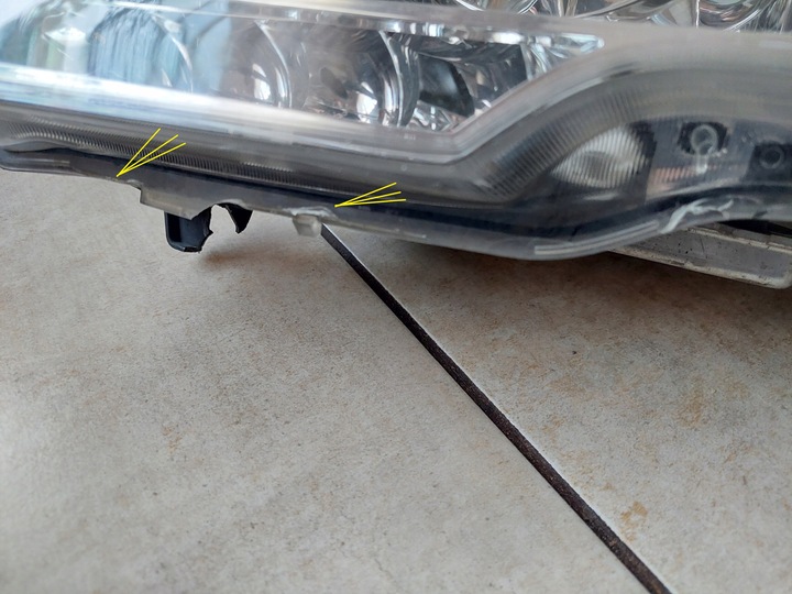 фото №6, Лампа ліва - bi-xenon - led - mercedes vito w639 - рестайлінг