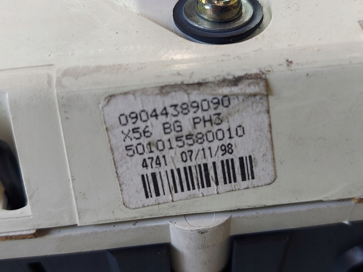 фото №9, Спідометр  манометр opel arena дизель 7700308313