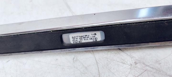 фото №5, Рейлинг крышный хром audi a6 c7 avant 4g9860021a