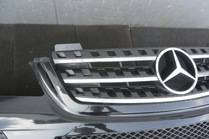 фото №11, Mercedes ml w164 бампер решітка радіатора перед 05-09 197 kpl pdc h7