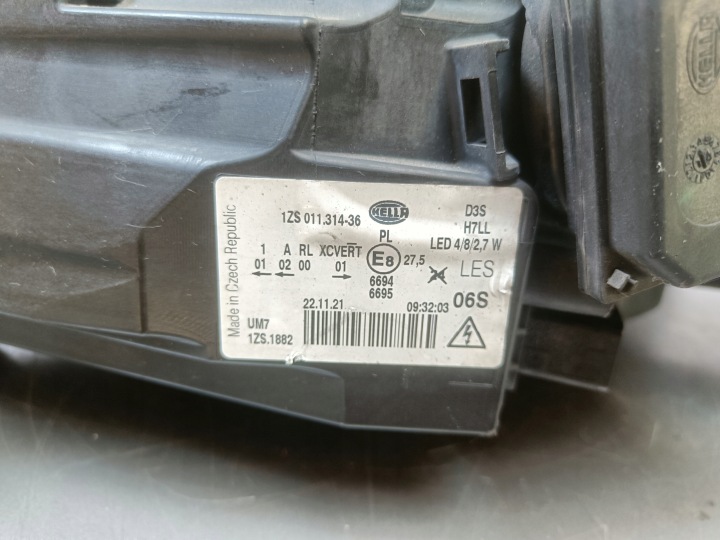фото №16, Фара права передня skoda superb 2 ii рестайлінг bi-xenon поворотний 3t2941018h