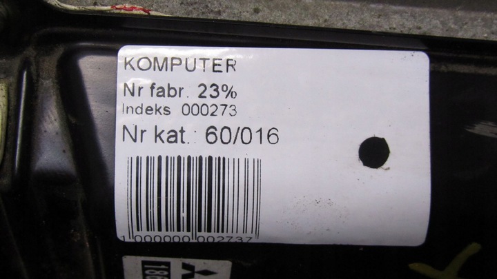 фото №5, Mitsubishi asx 2.2 блок керування двигуна 1860c341