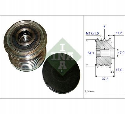 фото №2, Ina колесо пасове генератора citroen berlingo c2 c3