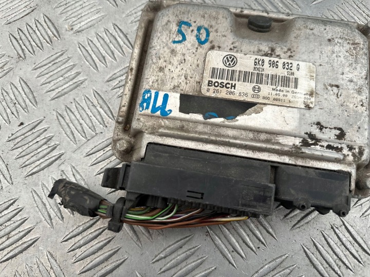 фото №5, Seat ibiza ii 1.4 mpi блок керування двигуном (ecu) 6k0906032q 0261206836