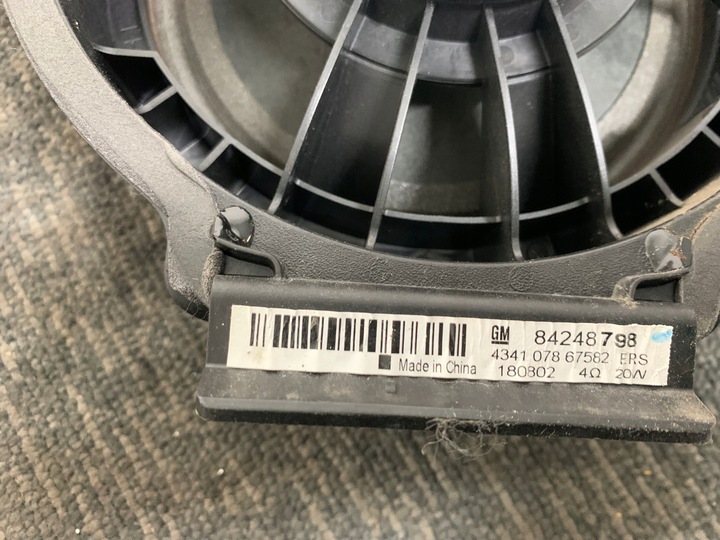 фото №15, Opel crossland x 1.2 thp динамик динамики правый левый зад перед усилитель