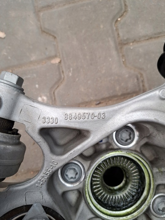 фото №5, Поворотный кулак рычаги правые зад правая bmw g45 x3 8849570 8836098 комплект