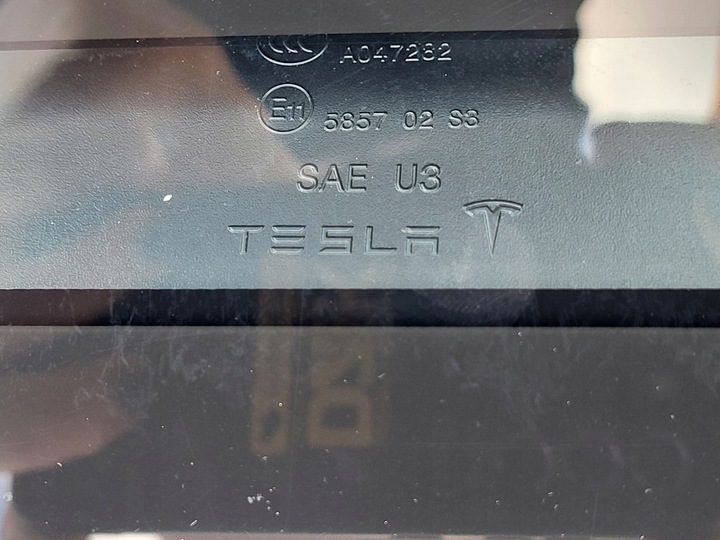 фото №14, Крышка крышка багажника задняя зад стекло значок оригинальная tesla модель s