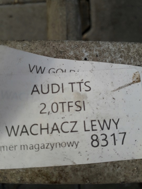 фото №7, Audi tt 2.0tfsi важіль лівий