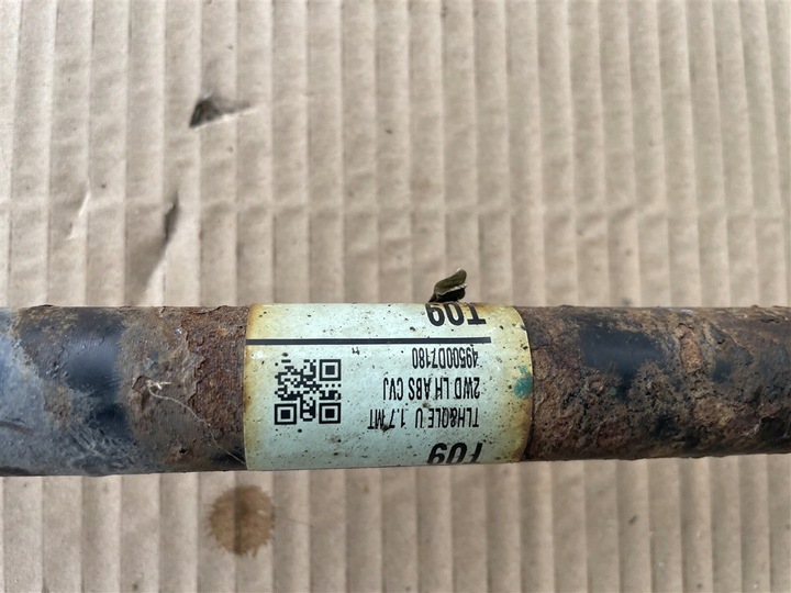 фото №7, Піввісь напіввісь лівий перед передня 1.7 crdi d4fd hyundai tucson 3 iii