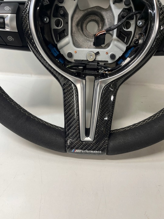 фото №7, Bmw m2 m3 m4 f80 f82 f87 руль m performance замша подушка водителя