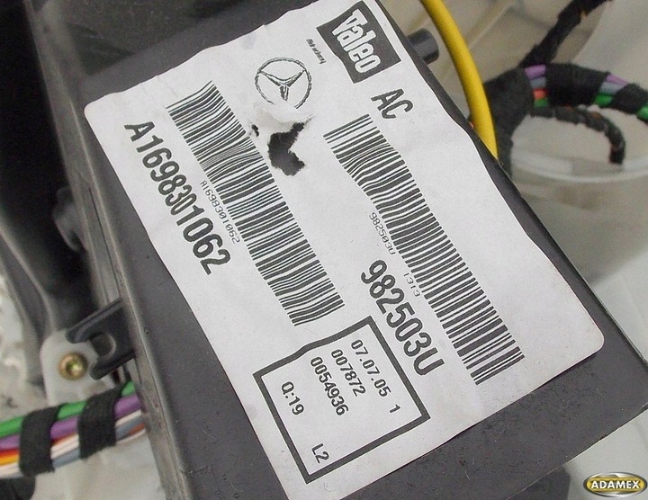 фото №11, Mercedes b-klasa w245 1.7b 05r - отопитель