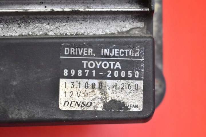 фото №7, Блок керування форсунок 89871-20050 131000-1260 toyota corolla e12 2.0 d-4d