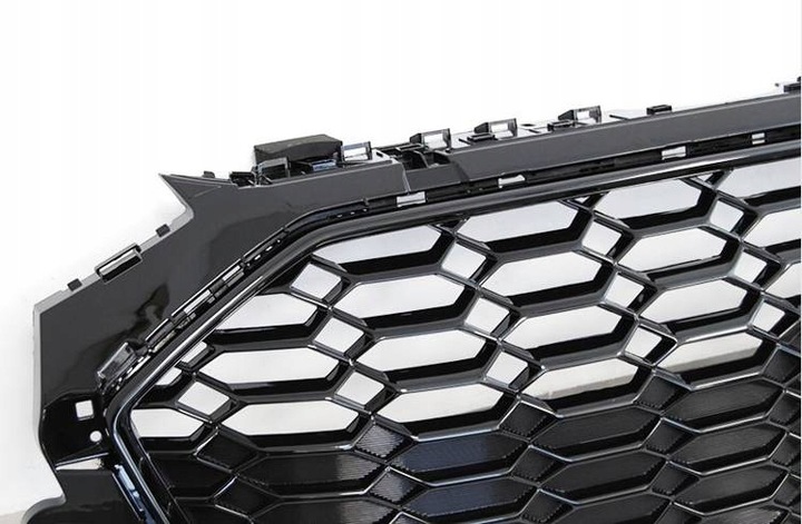 фото №3, Решітка радіатора решітка sport глянцевий чорний pdc do audi a4 b9 od 2020-