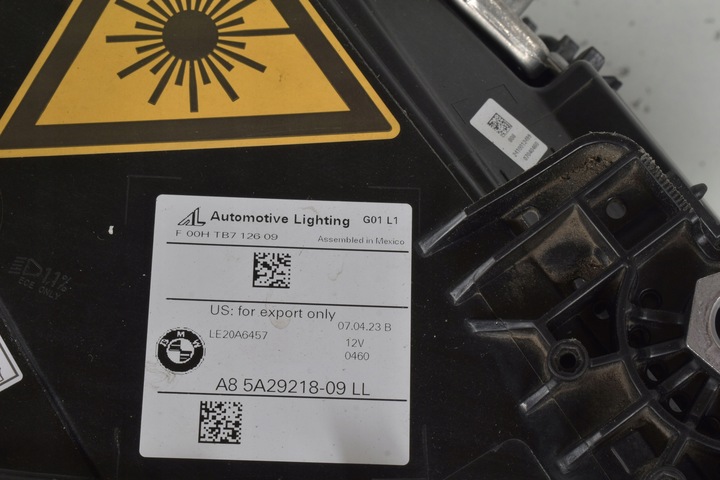фото №11, Bmw x3 g01 x4 g02 lci лампи перед ліва права laser комплект 5a0e611 5a29218
