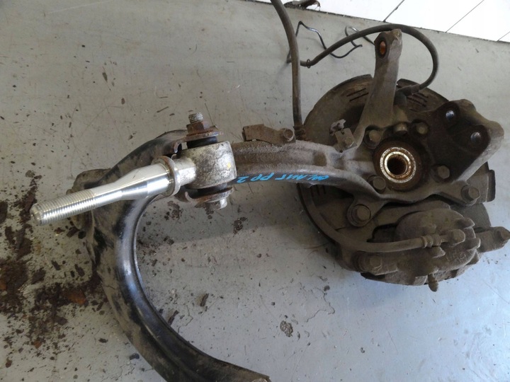 фото №6, Mitsubishi galant viii 2.0 16v 03 поворотный кулак рычаг диск суппорт правый