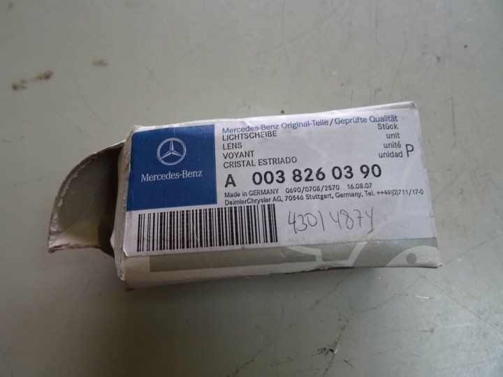 фото №6, Плафон поворотник левое mercedes a0038260390