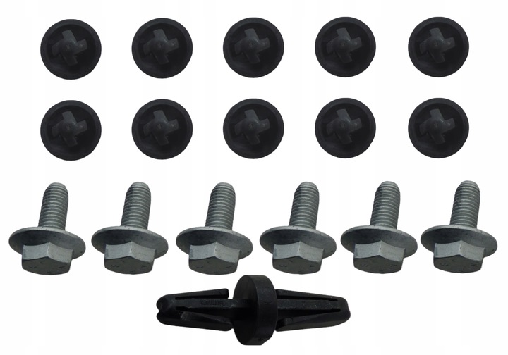 фото №1, Набір кліпси захисні накладки pod двигун vw transporter t5