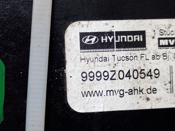 фото №9, Фаркоп / причіпний пристрій mvg балка модуль hyundai tucson iii рестайлінг 9999z040549