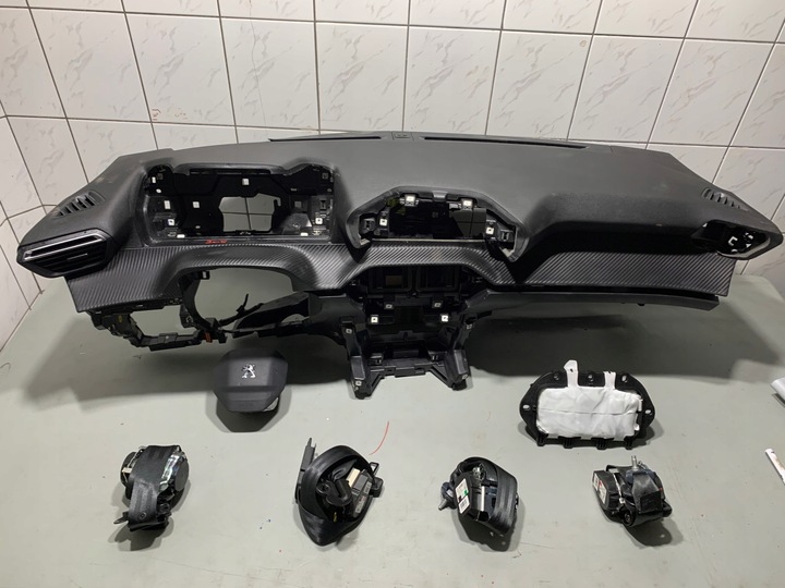 фото №1, Peugeot 208 ii 2008 консоль air bag оригінал bez старт сплав na ключ