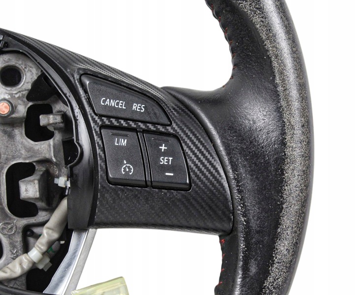 фото №7, Шкіряний кермо шкіра мультифункція mazda 3 bm iii 13-16