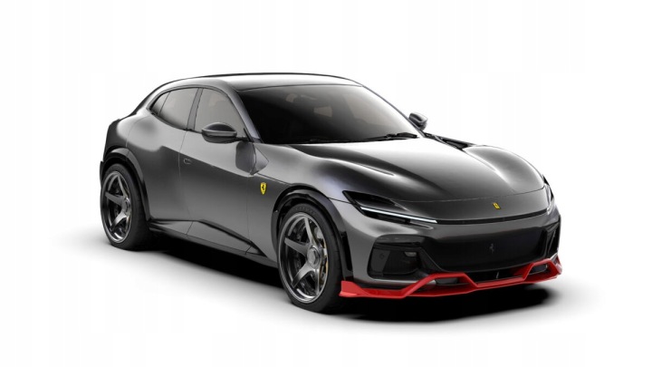 фото №6, Сплиттер передний карбон performance aero do ferrari purosangue
