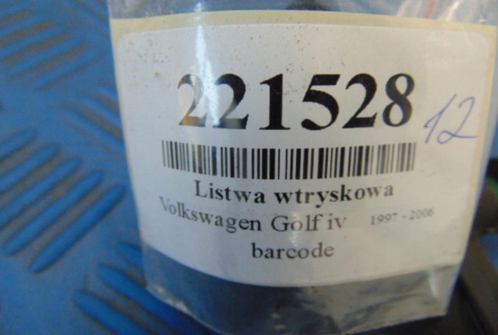 фото №7, Volkswagen golf iv 1.6 планка впрыскивающий 06a133317a