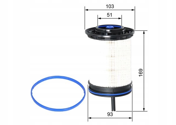 фото №8, Bosch f 026 402 207 фільтр пального f 026 402 207 f