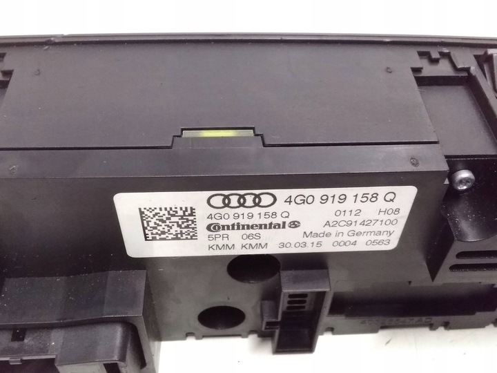 фото №5, Audi a6 s6 c7 4g 2016 панель кондиционера