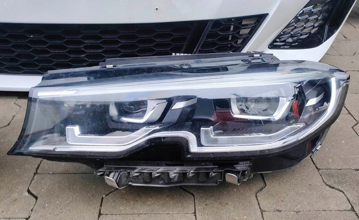 фото №10, Bmw g20 g21 бампер капот pas крило повний led м-пакет a96