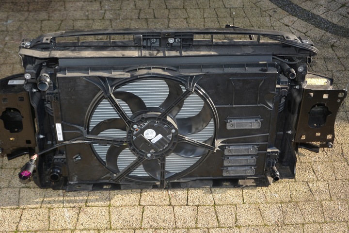фото №9, Pas переднее радиатор вентиляторы балка golf 7 рестайлинг 2.0tdi 150km