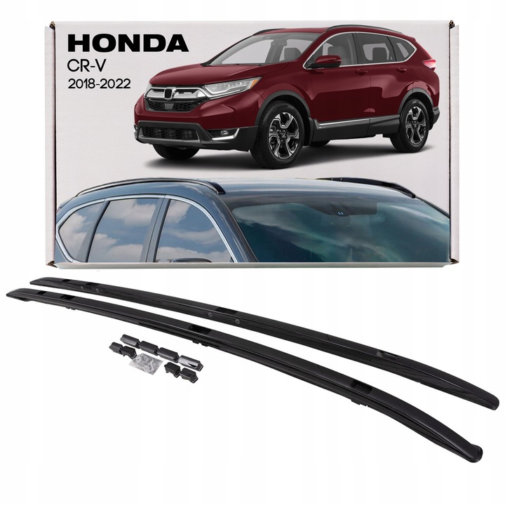 фото №1, Honda cr-v v 2018-2022 рейлинги крышные чёрные oem