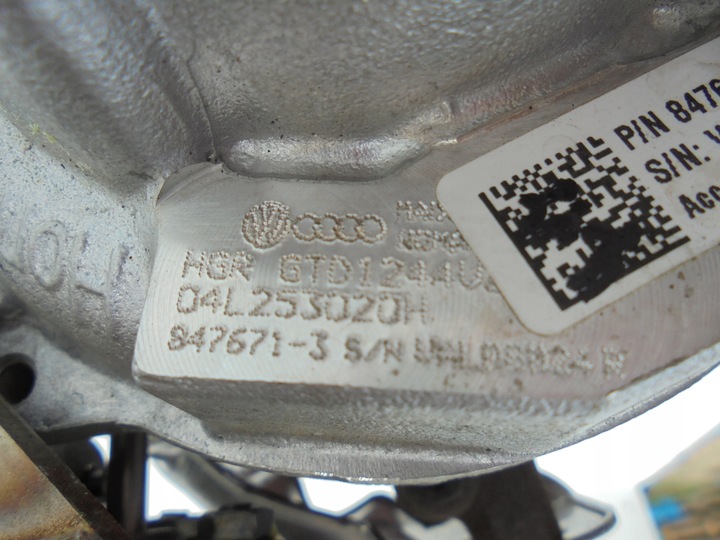 фото №13, Seat ateca 1.6 tdi турбонагнітач турбіна колектор 04l253020h