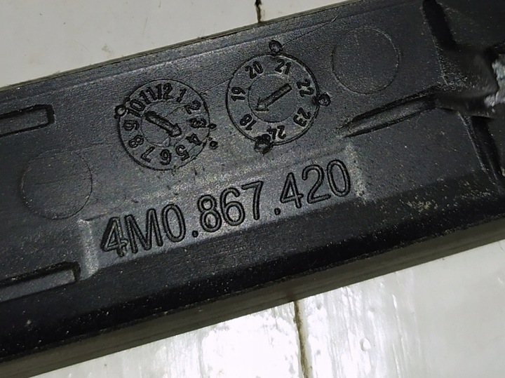 фото №14, Планки декоративні консолі audi q7 sq7 4m0 4m0867419 20 10 09