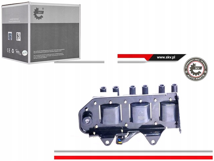 фото №1, Котушка запалювання hyundai 0040100293 0986221020 esen skv