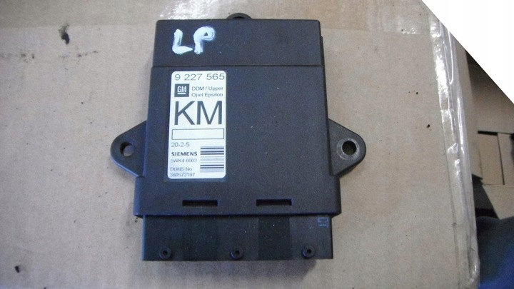 фото №1, Opel vectra c signum блок управления модуль 9227565 km
