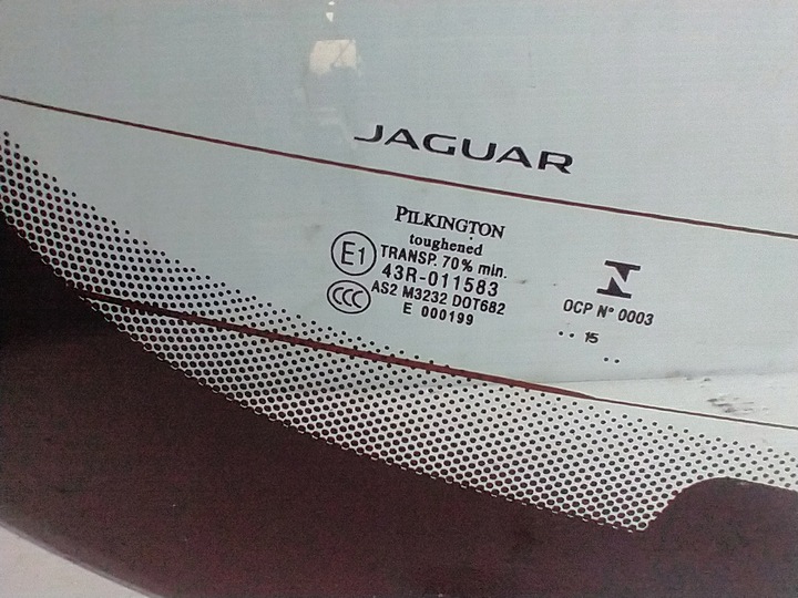фото №13, Стекло зад задняя jaguar xe x760 2015r
