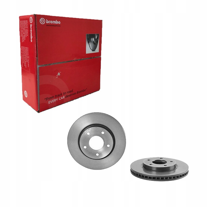 фото №1, Brembo диск тормоз. dodge caliber 06- перед