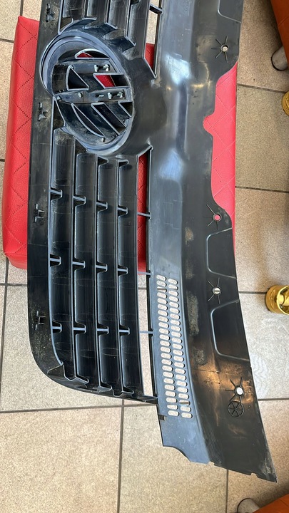 фото №4, Решётка радиатора решётка vw t5 перед рестайлинг