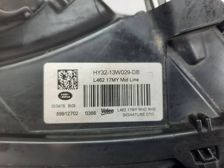 фото №7, Лампа праві перед права land rover discovery v l462 mid line uk