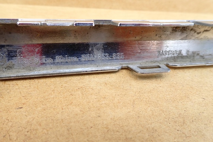 фото №13, Vw tiguan 5na планка хром бампера зад 5na853835