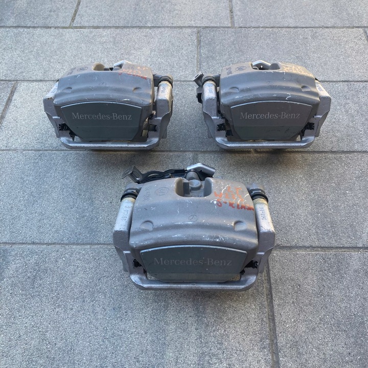 фото №15, Mercedes s-klasa w223 супорт гальмівний з двигун лівий зад 360x26