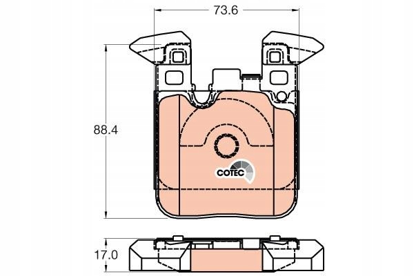 фото №8, Гальмівні колодки гальмівні trw gdb2028