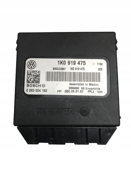 фото №1, Модуль блок керування pdc vw skoda audi 1k0919475