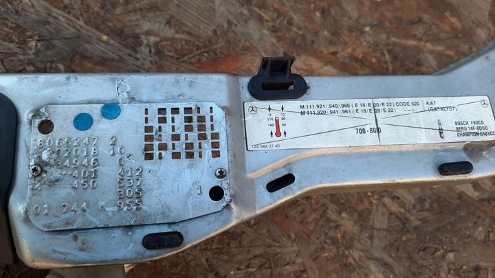 фото №6, Pas переднє mercedes a180 w202 1.8b 94r sedan