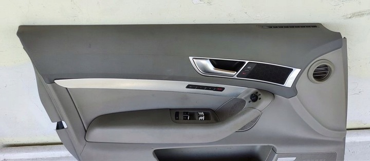 фото №7, Боковина оббивка лівий перед audi a6 c6 сірий bose