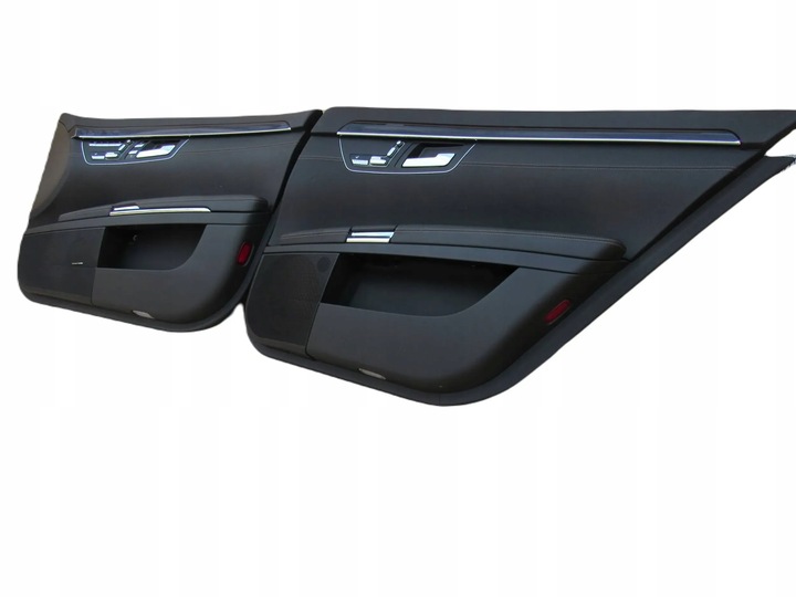 фото №13, Mercedes s w221 221 длинный обивка сиденье сиденья диван обшивки czrwona nić